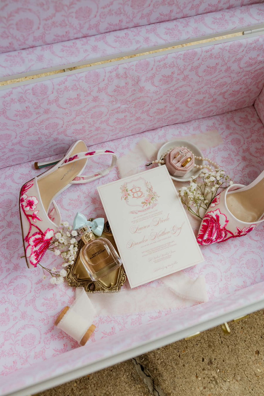 Custom wedding stationery by Coco & Confetti Paperie